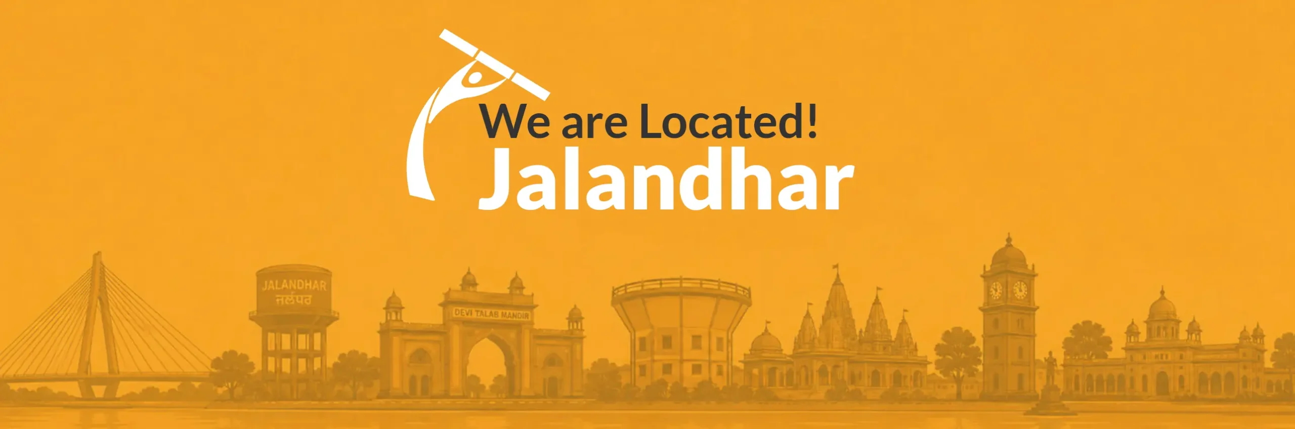 Beautiful city view of Jalandhar showcasing modern infrastructure and vibrant surroundings