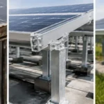 Comparison of GI, aluminium, and galvanized solar structures.